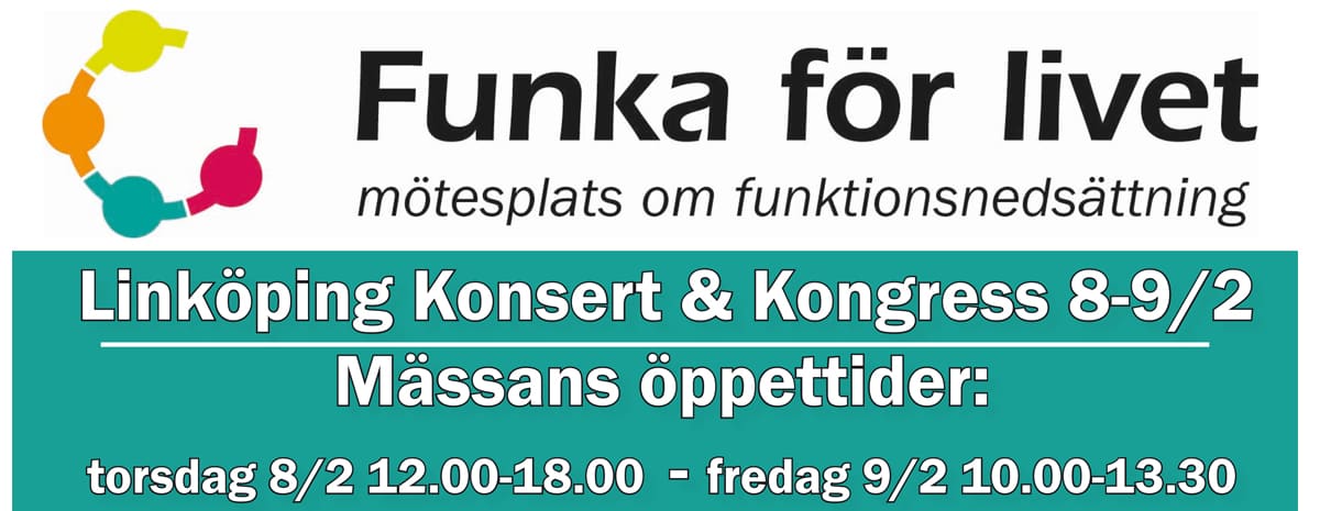 Funka för livet 8-9 februari 2018 i Linköping