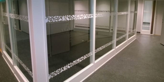 Tactile Flooring - Kontrastmarkeringar glasytor