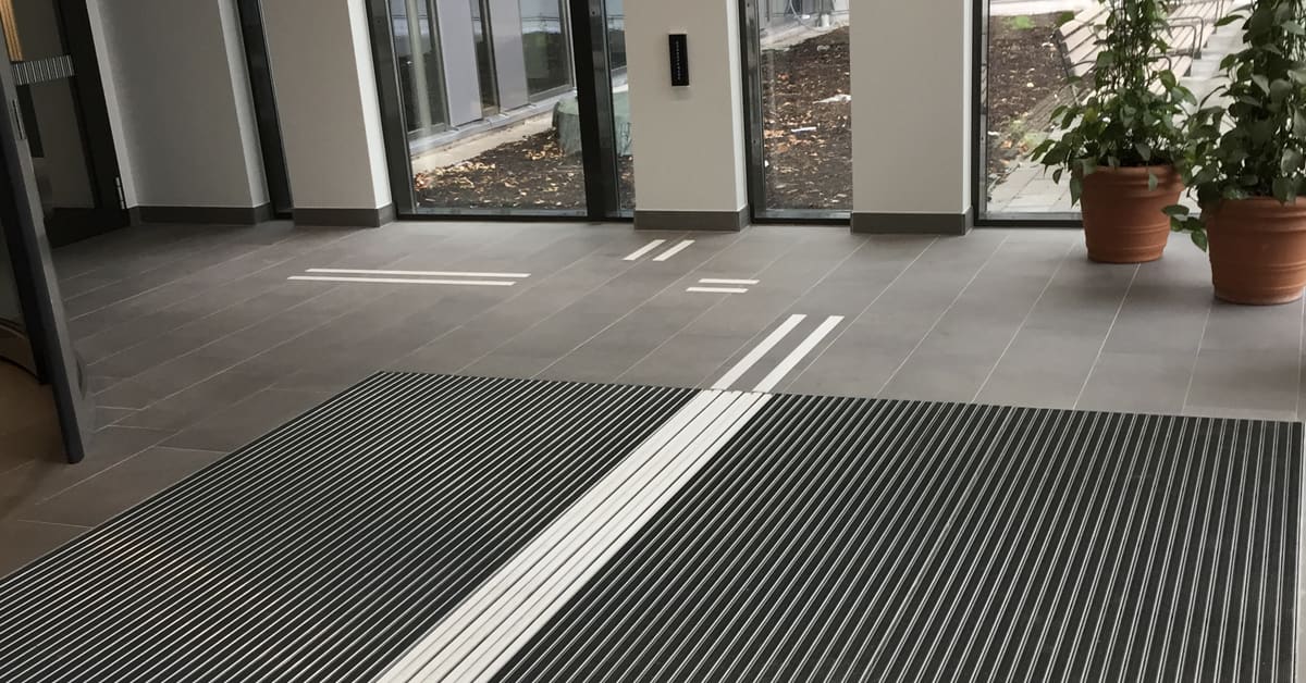Tactile Flooring - Alingsås Lasarett